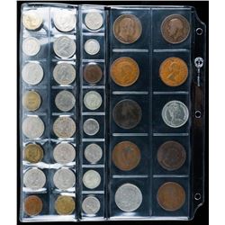 Lot (34) Collector World Coins.