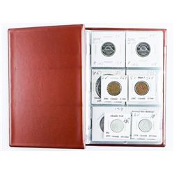 Lot of (12) Collectible Coins of Canada. Includes Silver.