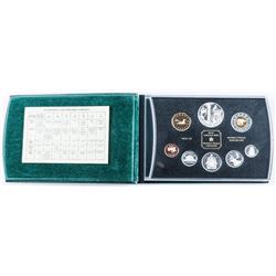 2002 Golden Jubilee Proof Coin Set with .925 Silver.