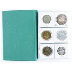 Lot of (60) Collectible Coins, Mostly Canada. Includes Silver.