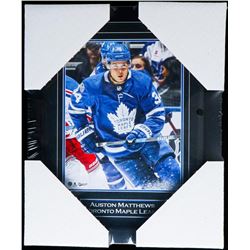 Auston Matthews Collector Frame. 9.5x11".