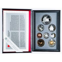1997 Canada Double Dollar Proof Coin Set with Silver.