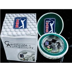 PGA Golf Club .925 Silver Collector Proof Coin. Limited Edition.