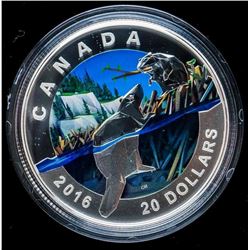 .9999 Fine Silver $20 Geometry Series "The Beaver" Coin. SOLD OUT at the Royal Canadian Mint. Limite