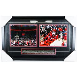 Toronto Raptors - NBA Champions Collector Frame "The Shot". 26x16".