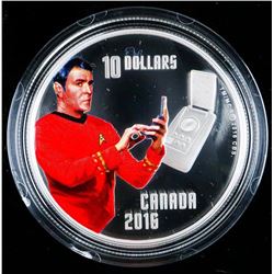 Sold Out - Star Trek's "Scotty" $10 .9999 Fine Silver Coin. Limited Edition with COA.