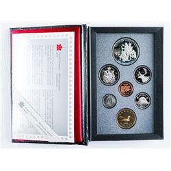 1990 Canada Double Dollar Proof Coin Set with Silver.