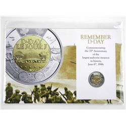Remembering D-Day Collector Toonie on Storyboard.