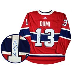 Max Domi - Hand Signed Pro Adidas Jersey.