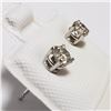 Image 2 : 14K White Gold Diamond(0.36ct) Earrings (~weight 12g), Made in Canada, Insurance Value $1550 (Estima