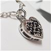 Image 2 : Silver Sapphire Necklace (~weight 6.2g), Suggested Retail Value $250 (Estimated Selling Price from $
