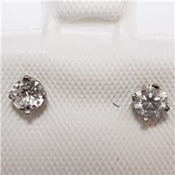 14K White Gold Diamond(0.3ct) Earrings, Suggested Retail Value $1000 (Estimated Selling Price from $