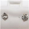 Image 1 : 14K White Gold Diamond(0.3ct) Earrings, Suggested Retail Value $1000 (Estimated Selling Price from $