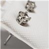 Image 2 : 14K White Gold Diamond(0.3ct) Earrings, Suggested Retail Value $1000 (Estimated Selling Price from $