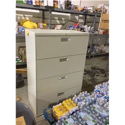 Hon 4-Drawer Office Cabinet (19.5" x 36" x 53" H)