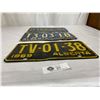 Image 2 : A Pair of 1974 Alberta License Plates