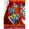 Image 2 : Chinese Porcelain Tea Set, 7pcs in Box.