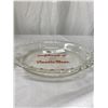 Image 2 : Vintage 1950s Fiorilla Bros Glass Pie Plate