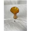 Image 2 : Nice Vintage 8" High Carnival Glass Vase