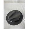 Image 2 : Vintage Bolliman Fedora Hat, size 6 7/8 , Genuine Fur Felt, made in USA