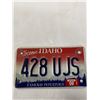 Image 2 : Idaho and Kansas Motorcycle License Plates
