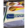 Image 2 : 4 Vintage Vancouver Canucks Full Size Hockey Pants, Good Shape