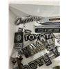 Image 2 : Box of Assorted Car/Truck Emblems Swan Hood Stebele Air Horn