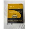 Image 1 : 1957 Oldsmobile Maintenance Manual Nice Shape