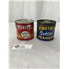 Image 1 : Two 1950s Planters Peanit Tins, Toronto Canada