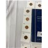 Image 2 : A Nice Lot Of Canadian Pennies In Holder And Whitmen Book