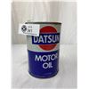 Image 1 : Vintage Datsun Motor Oil 1L Tin, Nissan Canada