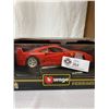 Image 2 : 2 1/18th Scale Dyecast Cars With Original Boxes, Ferari F40 And Lamboarghini Countach