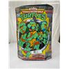 Image 1 : Vintage 1990 Teenage Mutant Ninja Turtles Collector Case With Contents