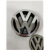 Image 2 : Lot Of 3 Vintage VW Car Emblems, Etc