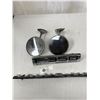 Image 1 : Lot Of Vintage Car Emblums And Side Mirrors