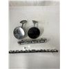 Image 2 : Lot Of Vintage Car Emblums And Side Mirrors