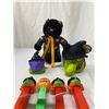 Image 2 : Lot Of Halloween Collectibles, 4 Pez Plus Mcdonalds Toys