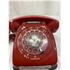 Image 2 : Vintage Red Rotary Phone