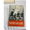 Image 2 : Lot Of 8 Vintage Airmail Envelopes And 1955 Spartacade Magazines