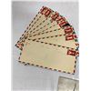 Image 3 : Lot Of 8 Vintage Airmail Envelopes And 1955 Spartacade Magazines
