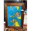 Image 1 : Vintage World Map Lightup Clock, As Found