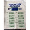 Image 1 : 1973 Canucks Towel Calendar