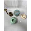 Image 1 : Five Vintage Ash Trays And A Players Tobacco Tin
