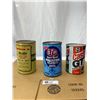 Image 1 : 3 Vintage Oil Cans, Beatty, Castorl GTX And STP Coolint