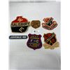 Image 1 : 1940-50s Vintage Hockey Embroidered Wool Sew On Patches