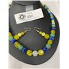 Image 2 : Nice Multi Gemstone Necklace And Earrings Set With A 925 Clasp