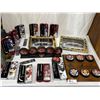Image 1 : Box Of Hockey Colletibles Plaques, Display Plaques, And Frames Made From Sticks