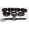 Image 1 : NEW LOT OF 8 RED DRAGON WATCHES