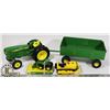 Image 1 : JOHN DEERE TRACTOR & TRAILER