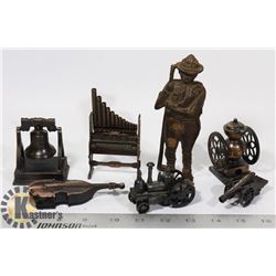 VINTAGE 6 PENCIL SHARPENERS